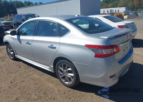 2015 Nissan Sentra Sr из США, поврежденный, VIN 3N1AB7AP5FY246756